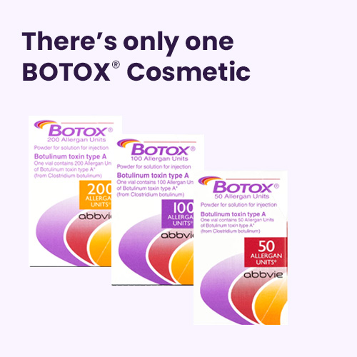 there is only one botox cosmetic