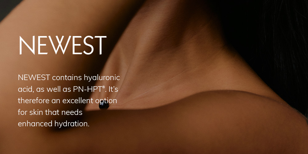 newest contains hyaluronic acid, as well as PN-HPT. It is therefore an excellent option for skin that needs enhanced hydration.