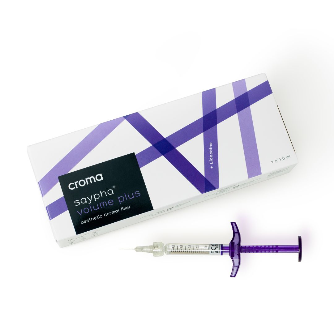 Croma Saypha Volume Plus + Lidocaine 1 x 1ml - Top Angle