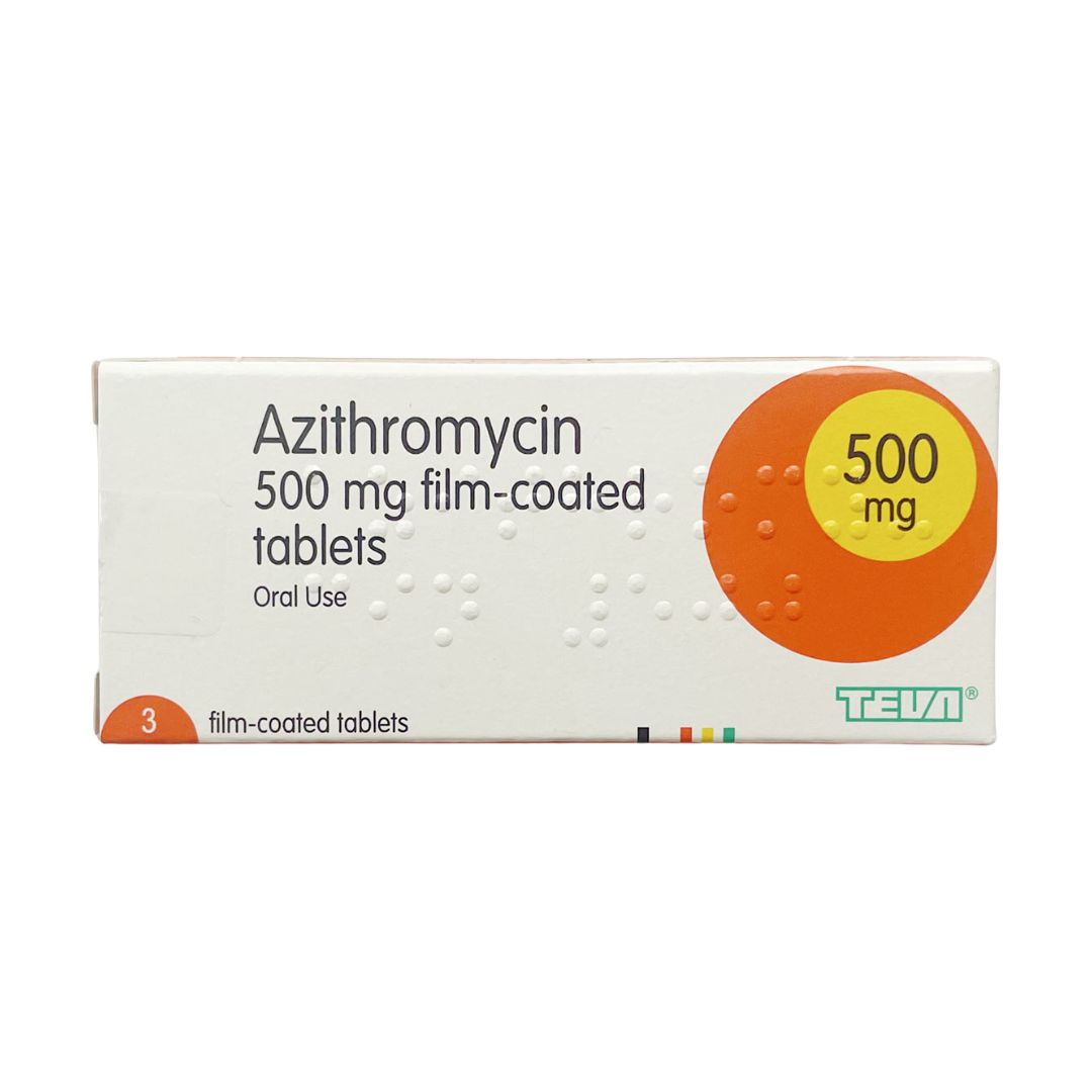 Azithromycin Tablets 3 x 500mg