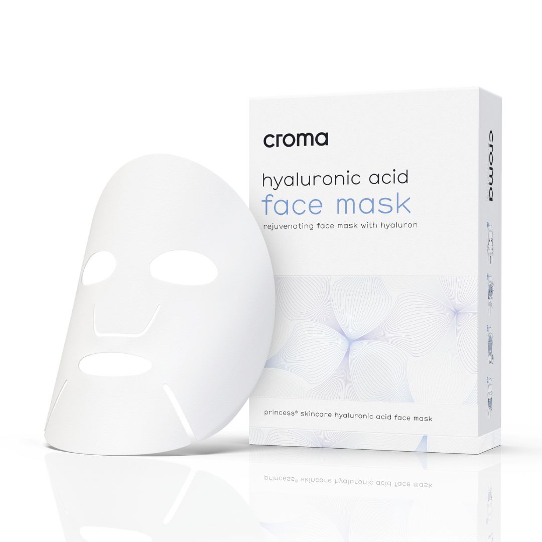 Croma Hyaluronic Acid Face Mask (Pack of 8)