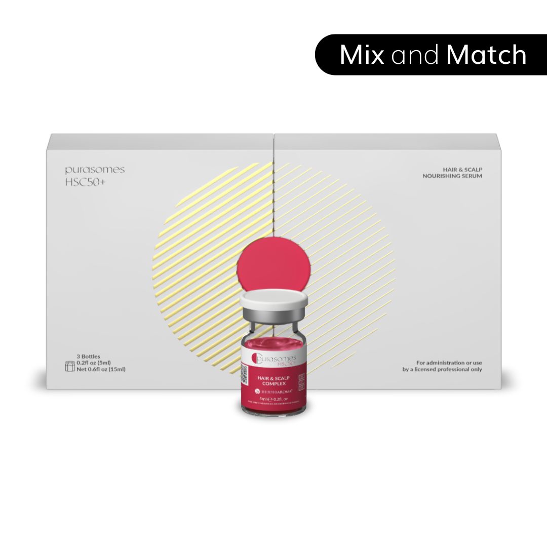 Purasomes HSC50+ Hair & Scalp Complex 3 x 5ml