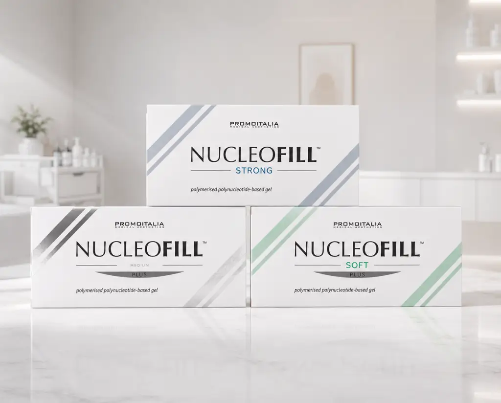 Nucleofill products stacked