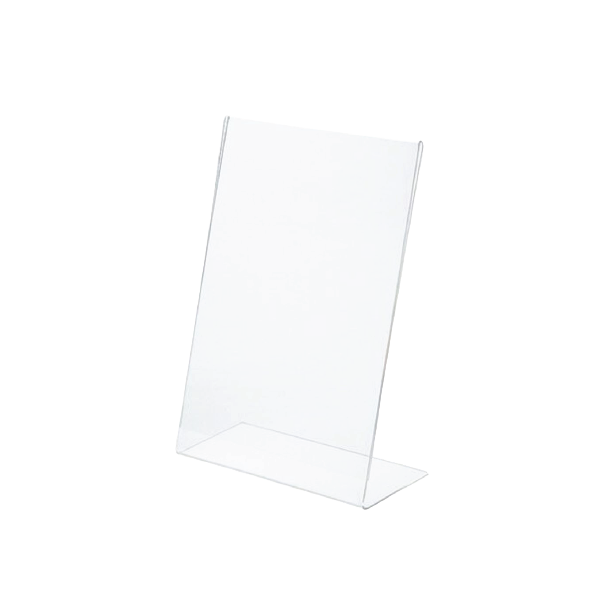 NOON TRANSPARENT ACRYLIC A4 LEAFLET HOLDER