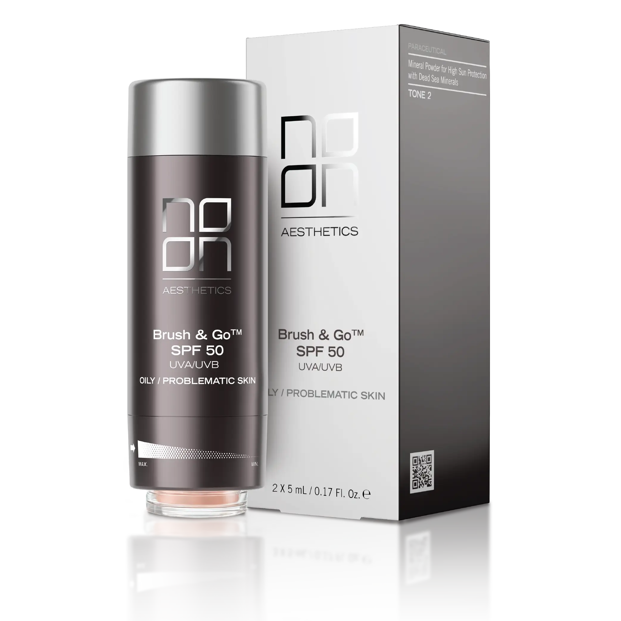 NOON Brush & Go Oily/Problematic Skin Tone 02 2 x 5ml