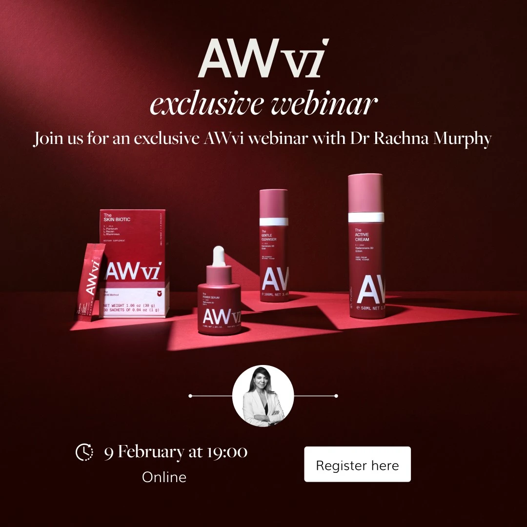 Join us for an exclusive webinar with Dr Rachna Murphy